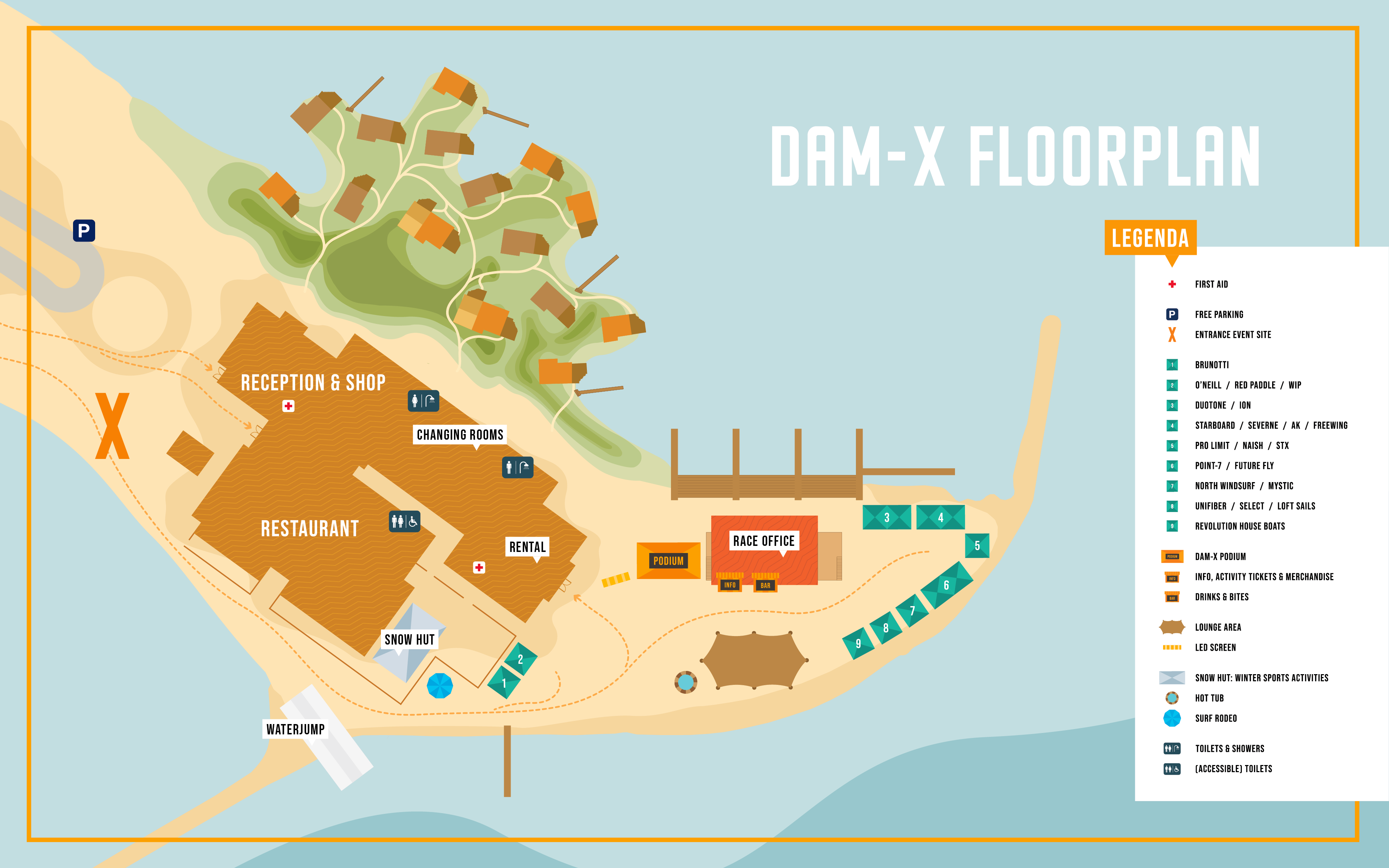 Floorplan DAMX 2023